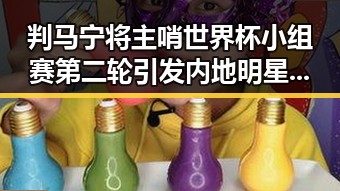 判马宁将主哨世界杯小组赛第二轮引发内地明星反差话题，AI比人更会解题引发关注
